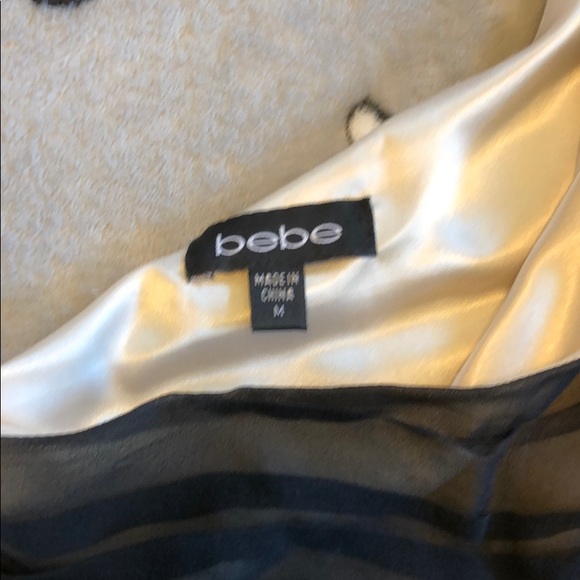 Bebe sequin and beaded top size M - Picture 5 of 6